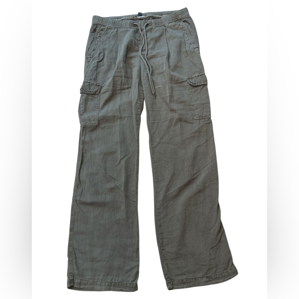 James Perse Olive Wide Leg Pants